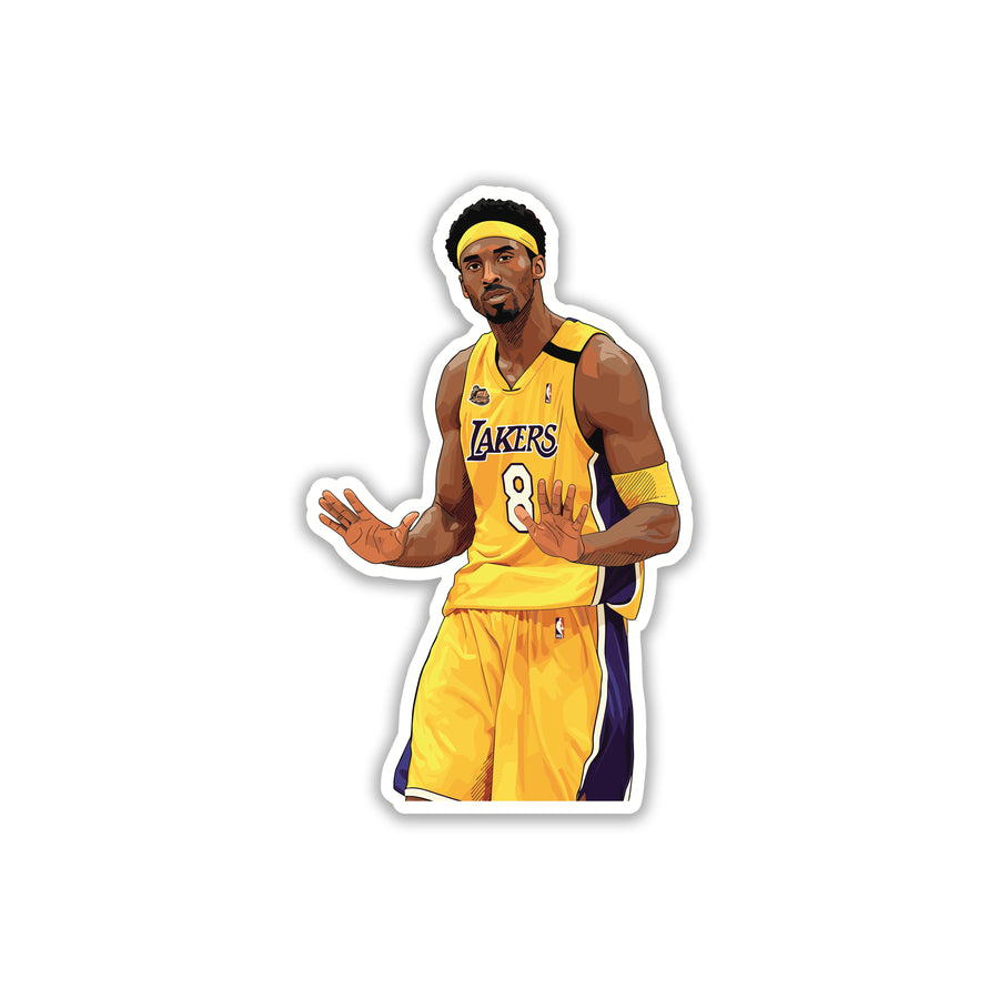 KOBE BRYANT - YOUNG FRO 8 STICKER