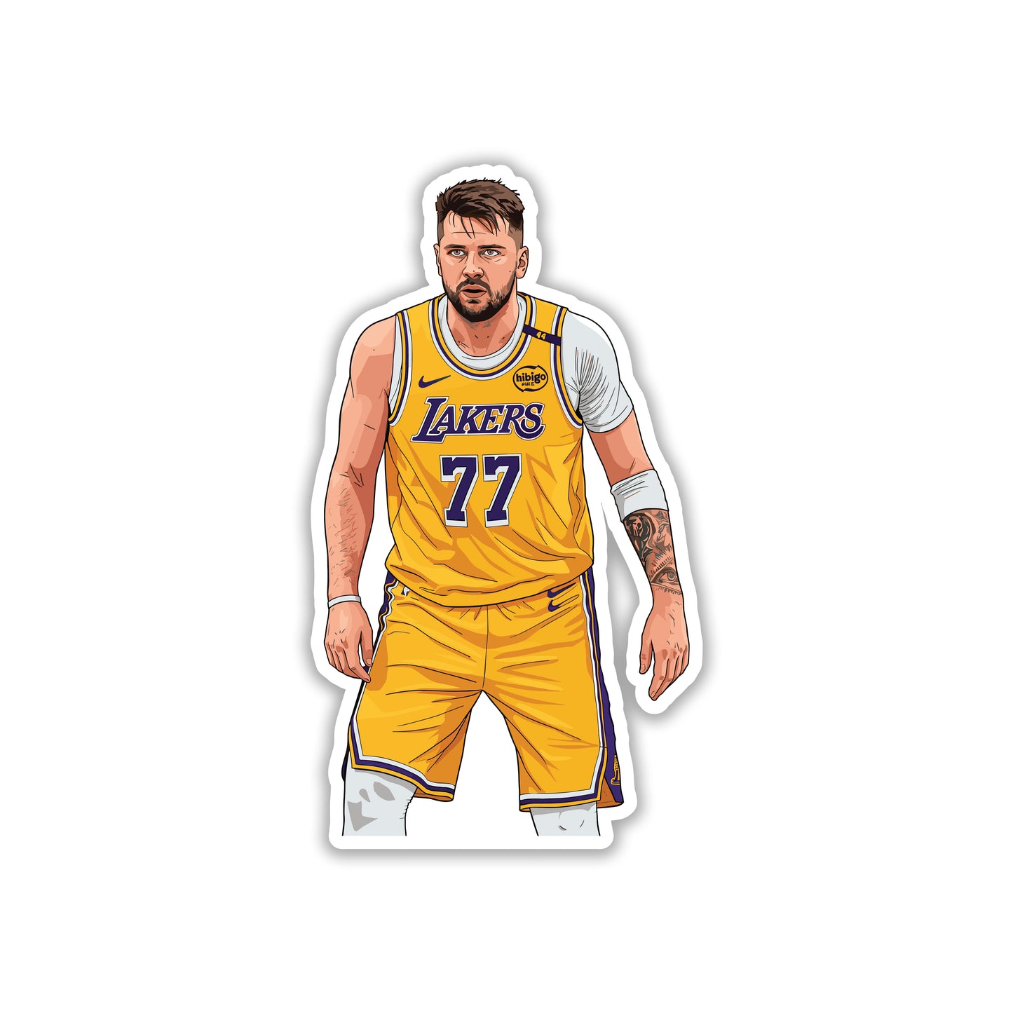 LUKA DONCIC - FUTURE LAKER VIBE STICKER