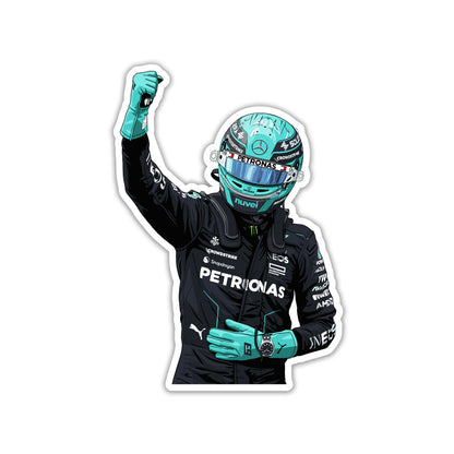 GEORGE RUSSELL - GR63 VICTORY ROAR STICKER