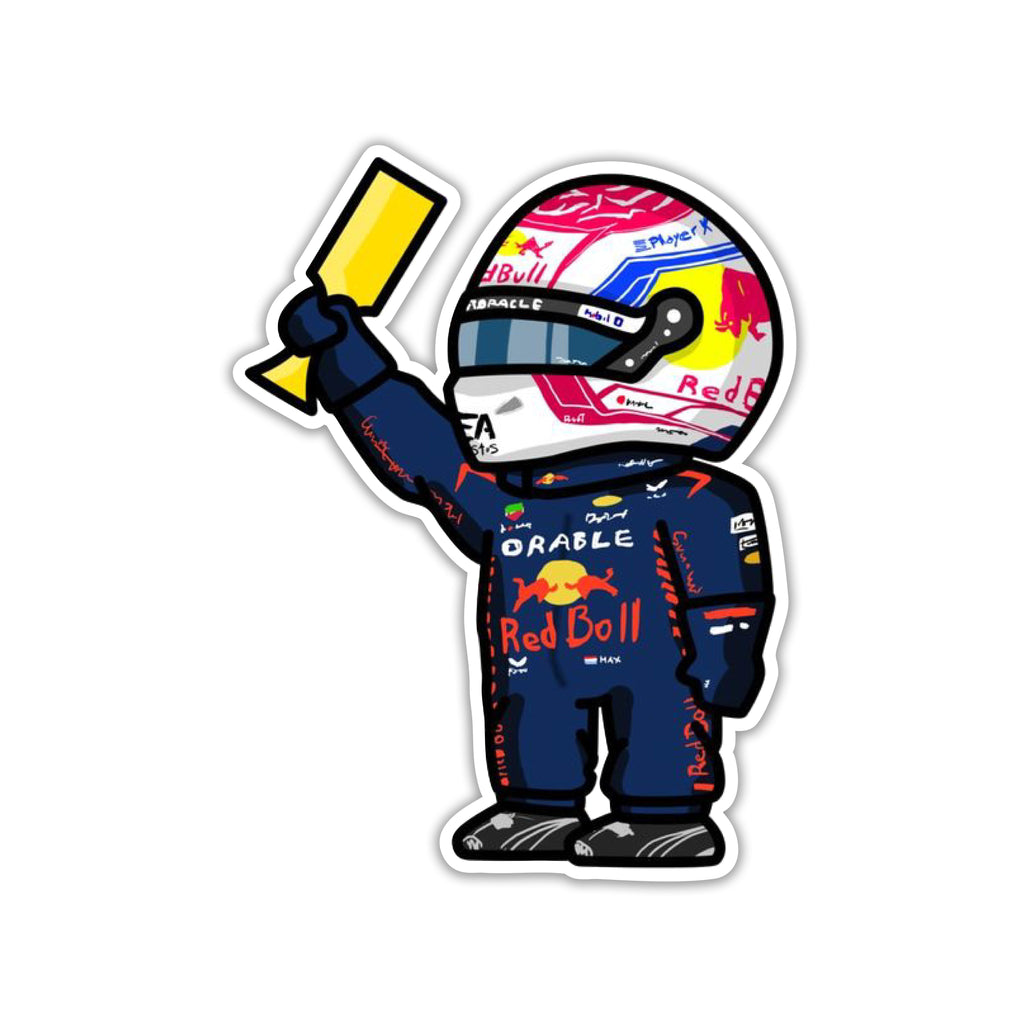 MAX VERSTAPPEN - CHIBI CHAMPION STICKER