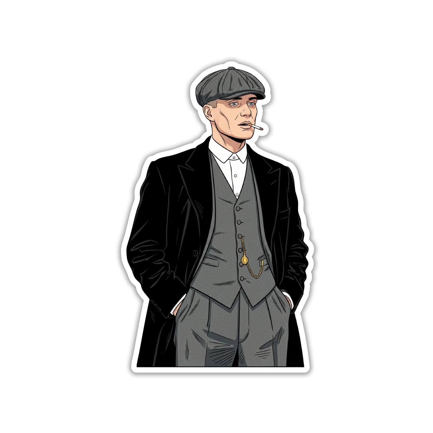 THOMAS SHELBY - BIRMINGHAM BOSS STANCE STICKER