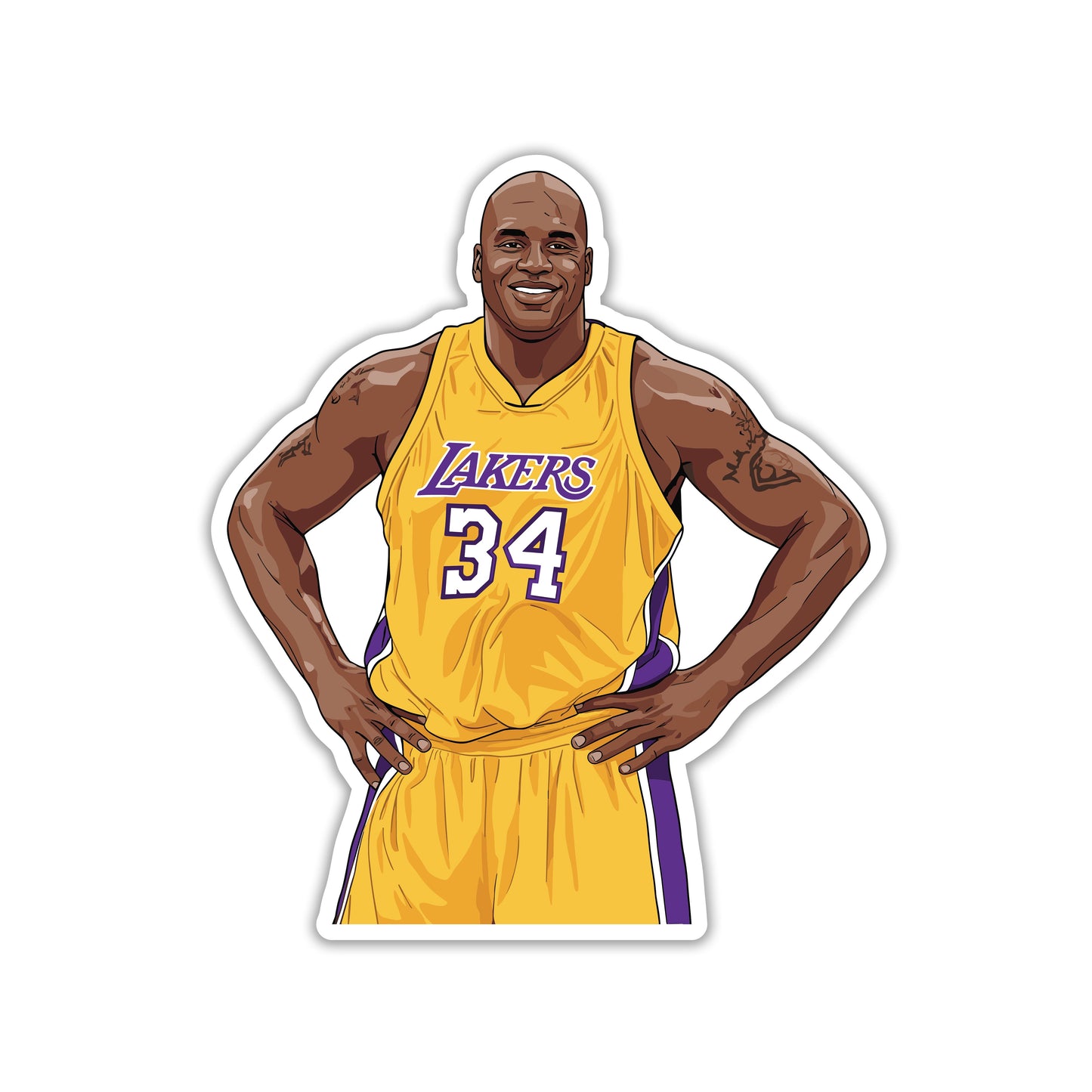SHAQUILLE O'NEAL - DIESEL DOMINANCE STICKER