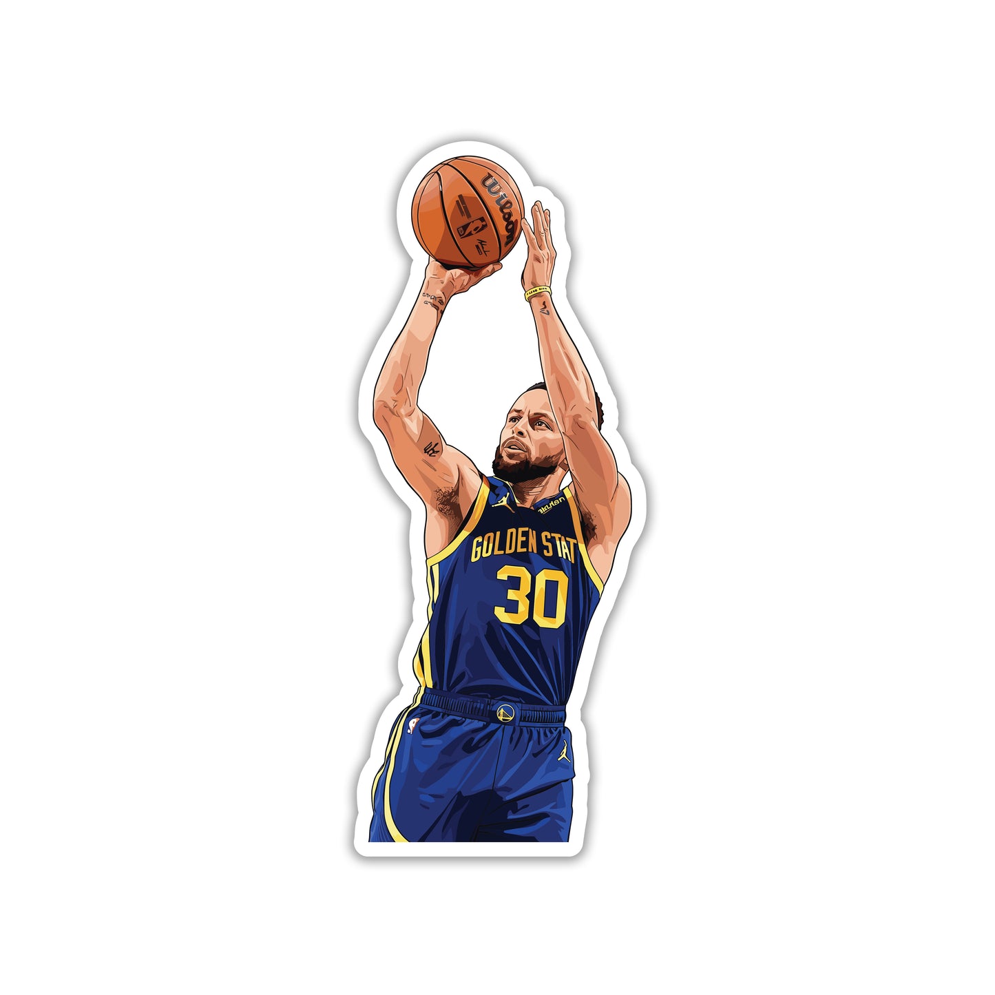STEPHEN CURRY - SPLASH ZONE RELEASE STICKER