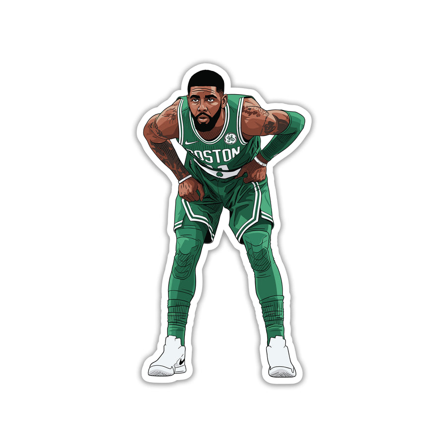 KYRIE IRVING - CELTIC PRIDE FOCUS STICKER