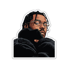 THE WEEKND - KING OF THE FALL STICKER