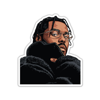 THE WEEKND - KING OF THE FALL STICKER