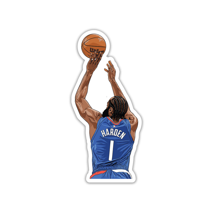 JAMES HARDEN - CLIPPER CANNON STICKER