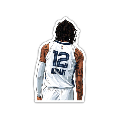 JA MORANT - 12 GAUGE LEGACY STICKER