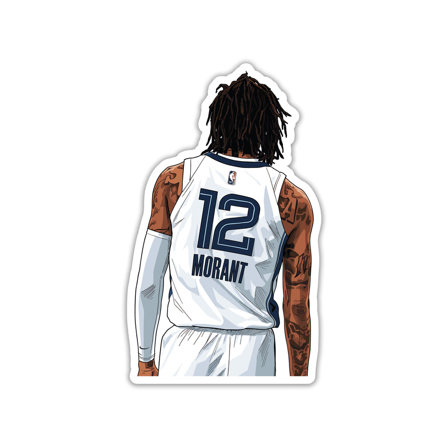 JA MORANT - 12 GAUGE LEGACY STICKER