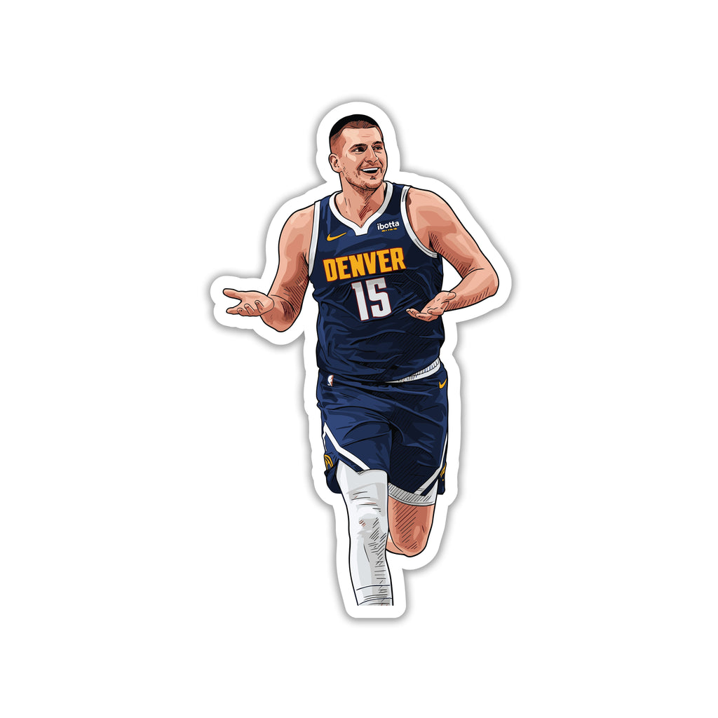 NIKOLA JOKIC - THE JOKER STRUT STICKER