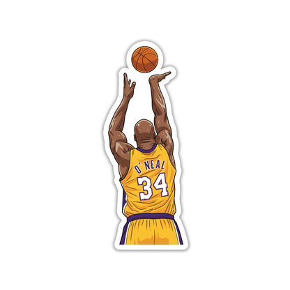 SHAQUILLE O'NEAL - LEGENDARY HOOK STICKER