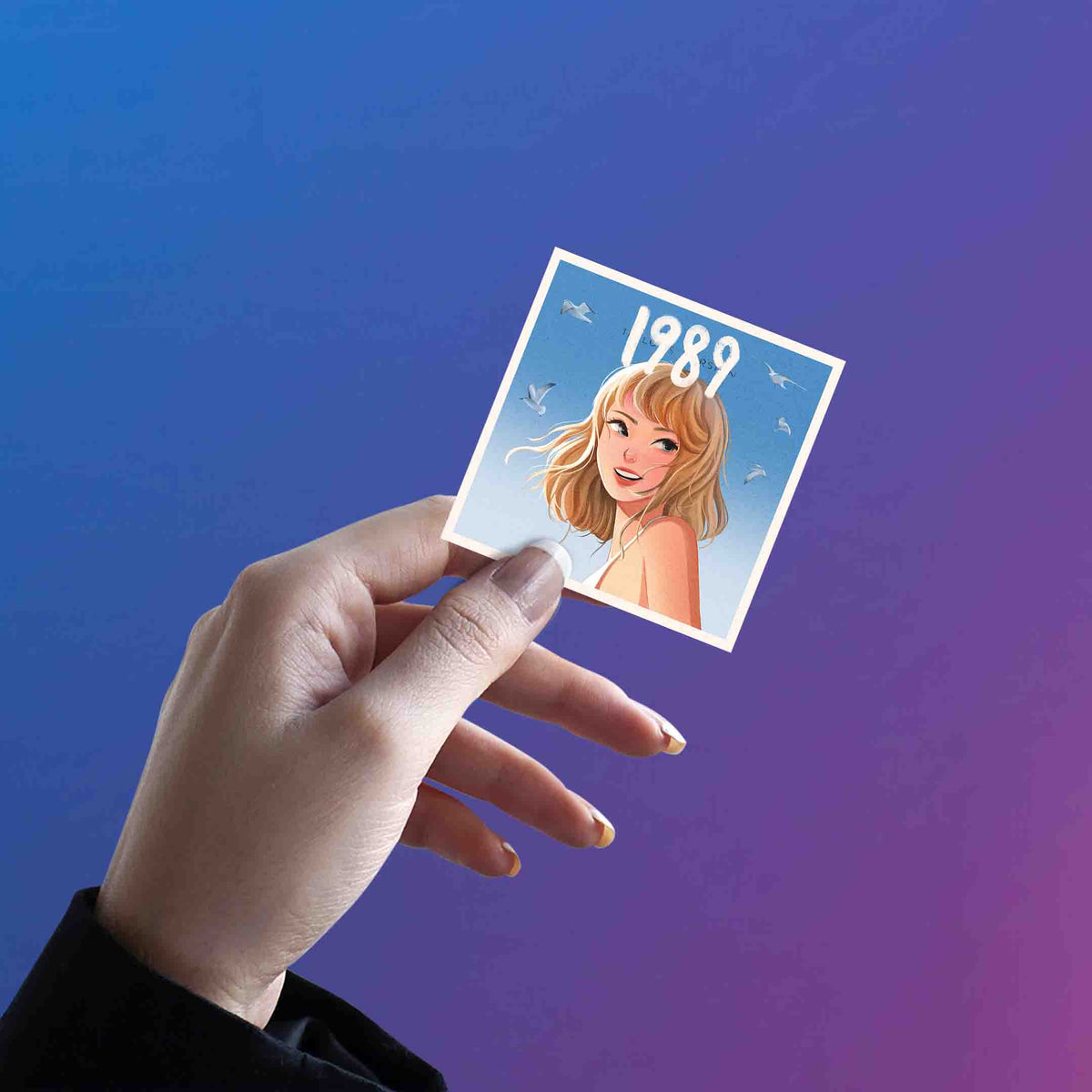 1989 Seagull Sky Portrait – Taylor Swift Sticker