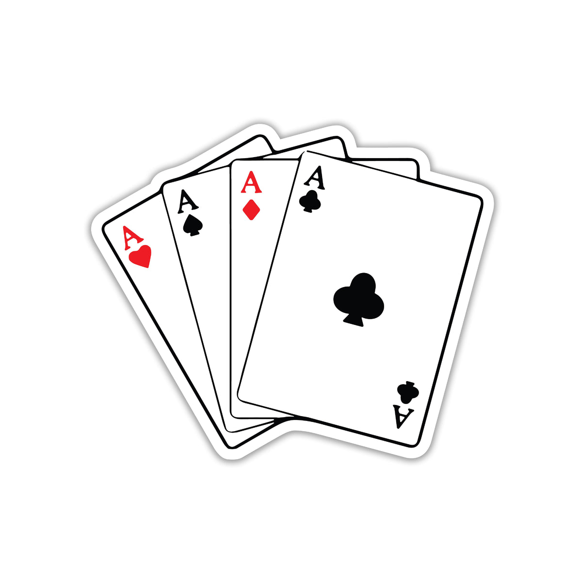 ACE PARADE STICKER
