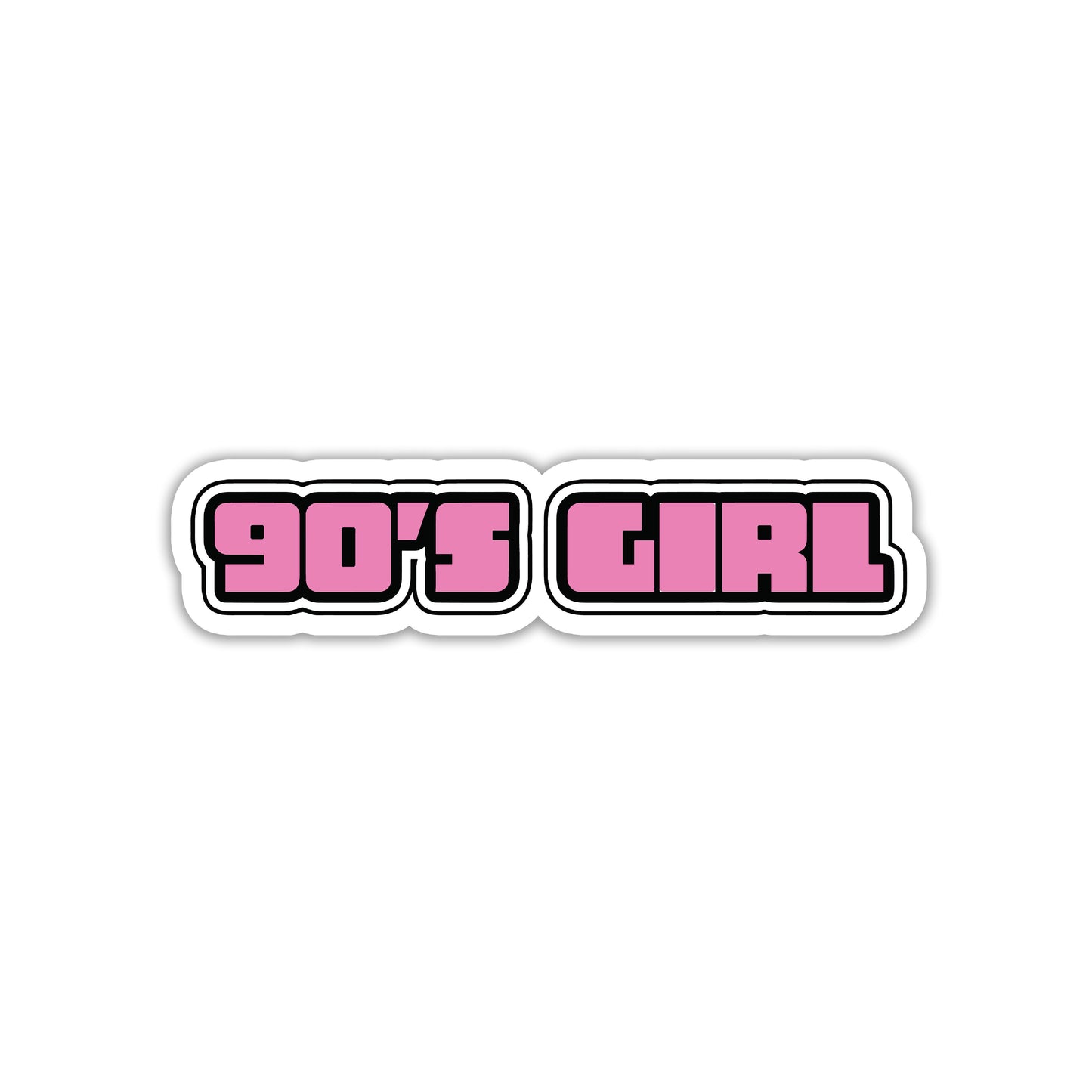 90S GIRL, BUBBLY SODA WALI FEEL STICKER