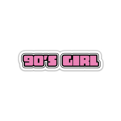 90S GIRL, BUBBLY SODA WALI FEEL STICKER