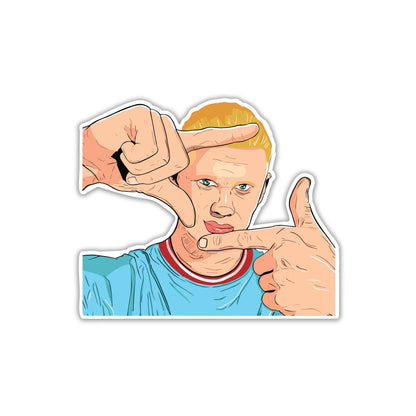 NORWEGIAN NET BREAKER – ERLING HAALAND STICKER