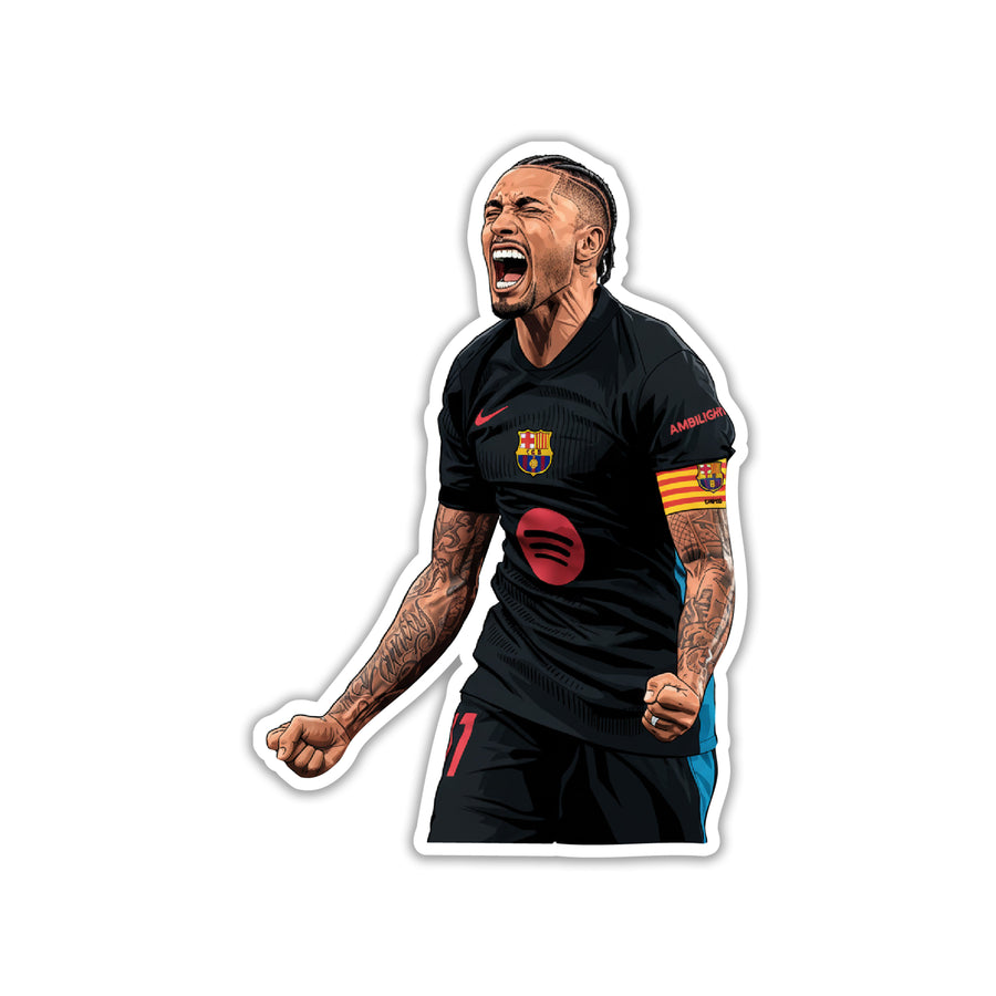 RAPHINHA - TATTOOED TREQUARTISTA STICKER
