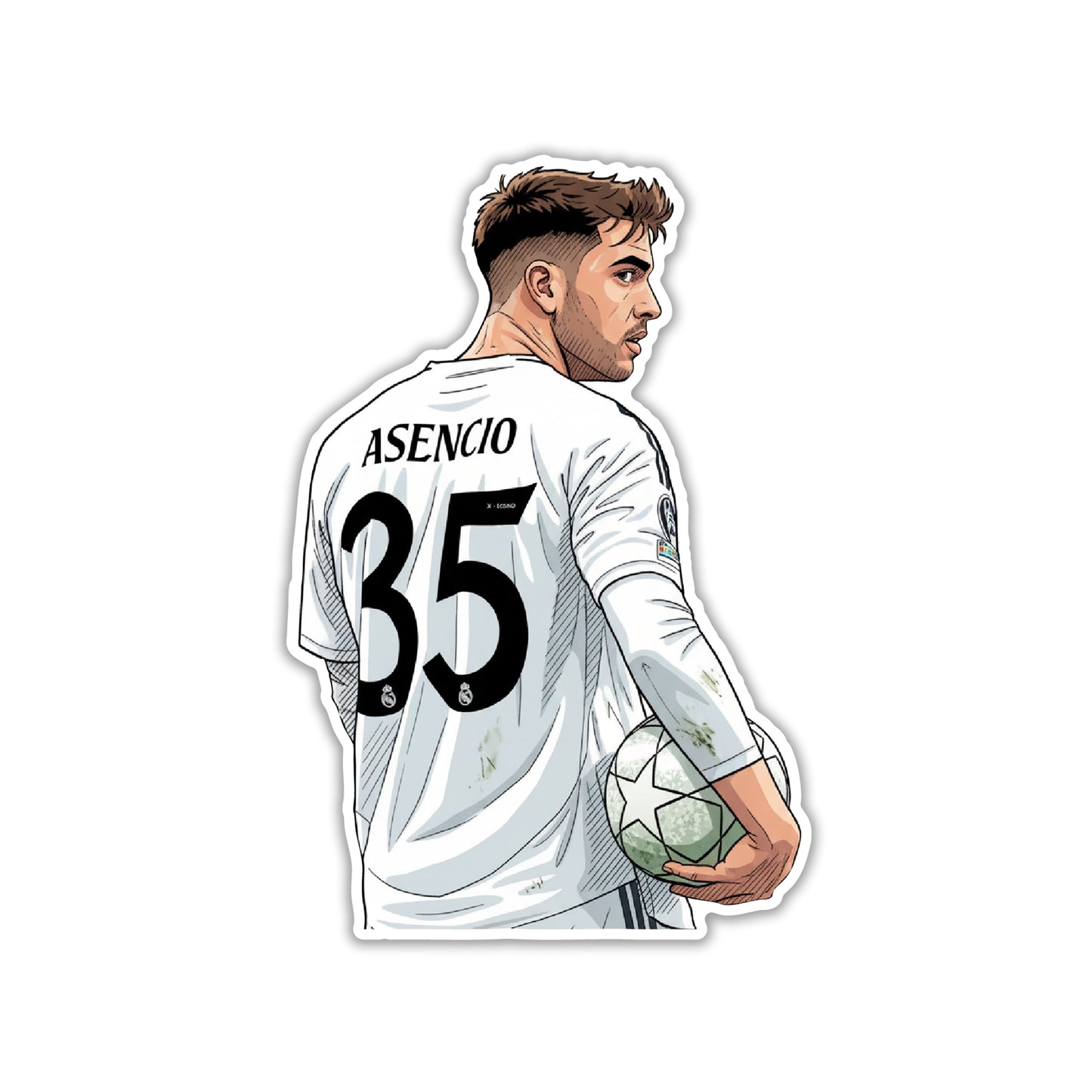 RAUL ASENSIO - RAMOS REBORN STICKER