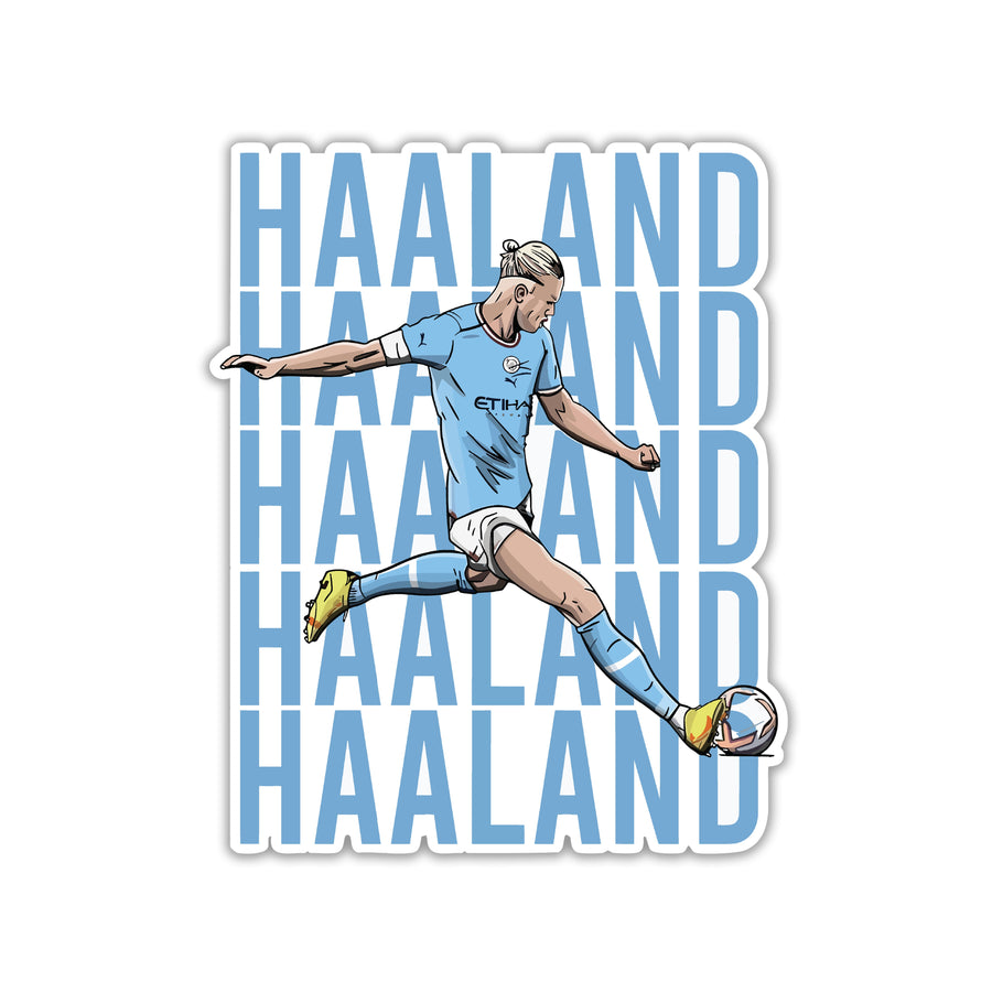 STRIKING VIKING – ERLING HAALAND STICKER