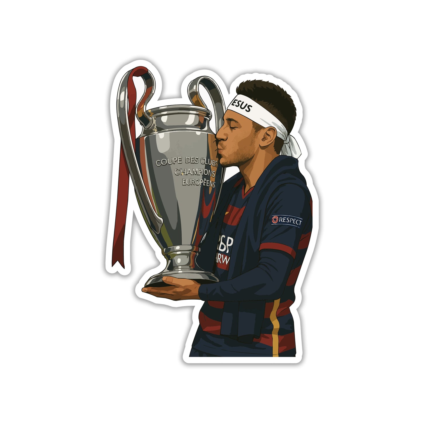 UCL NIGHT IN BARCELONA – NEYMAR STICKER