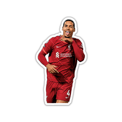 VIRGIL VAN DIJK - CAPTAIN'S SALUTE STICKER
