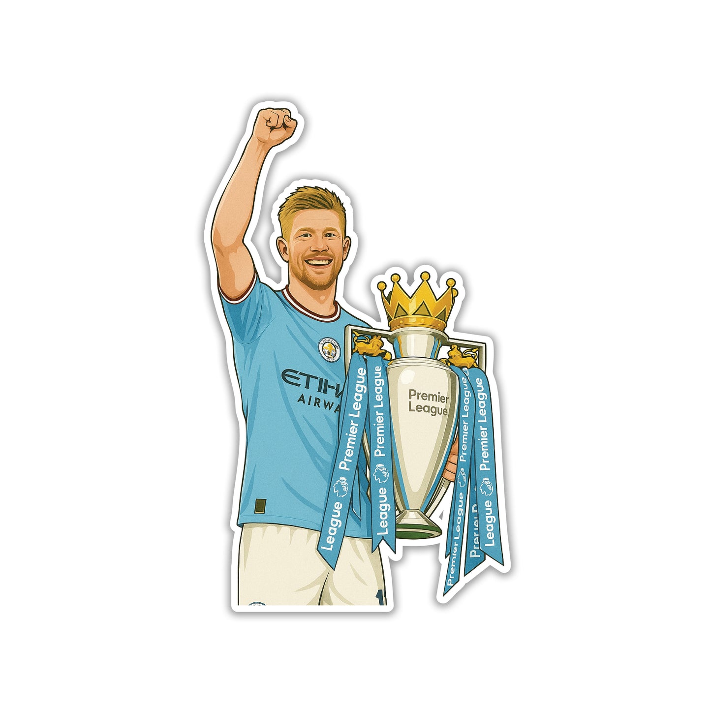 BELGIAN VISION 17 – KEVIN DE BRUYNE STICKER