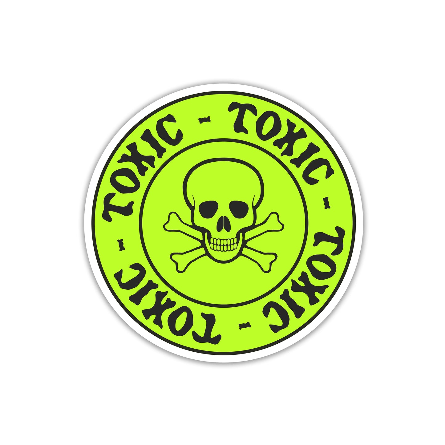 BIOHAZARD FRIENDSHIP CIRCLE STICKER