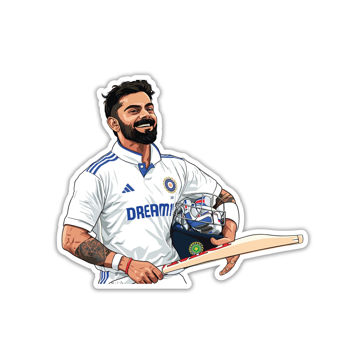 VIRAT KOHLI - KING'S SWAG POSE STICKER