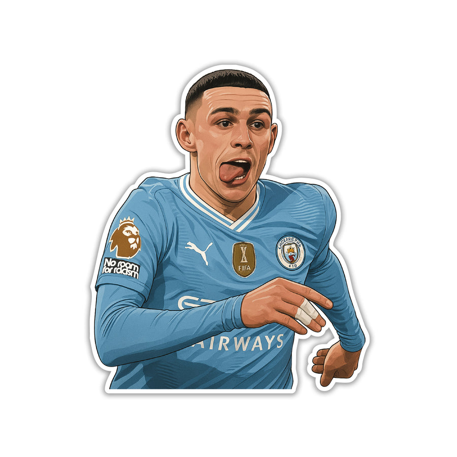 BLUE MOON PLAYMAKER – PHIL FODEN STICKER
