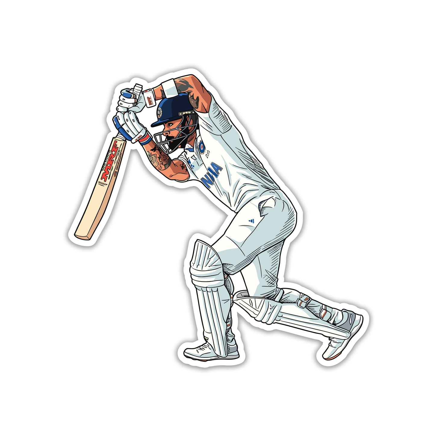 VIRAT KOHLI - CLASSICAL DRIVE STICKER