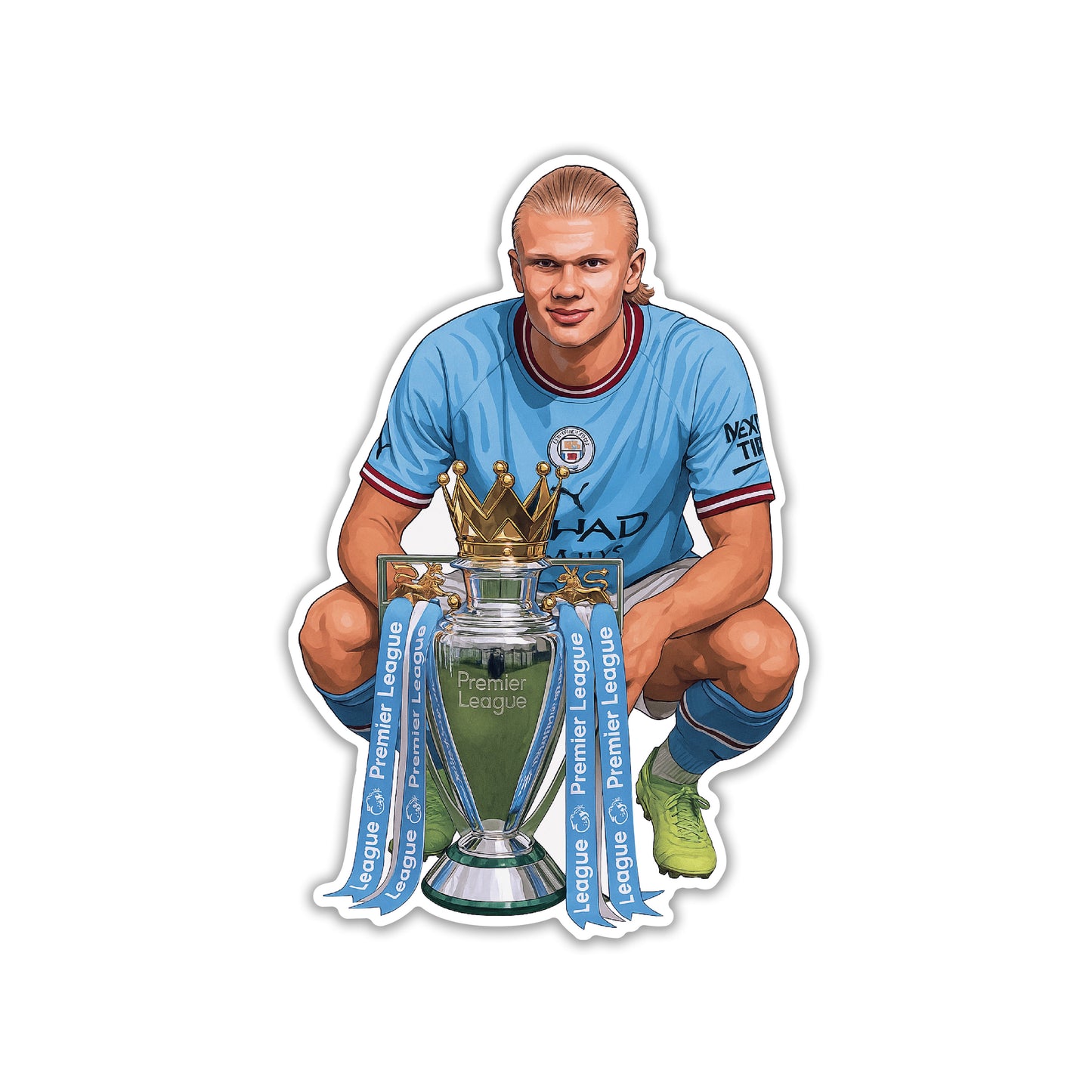 BOX PREDATOR – ERLING HAALAND STICKER