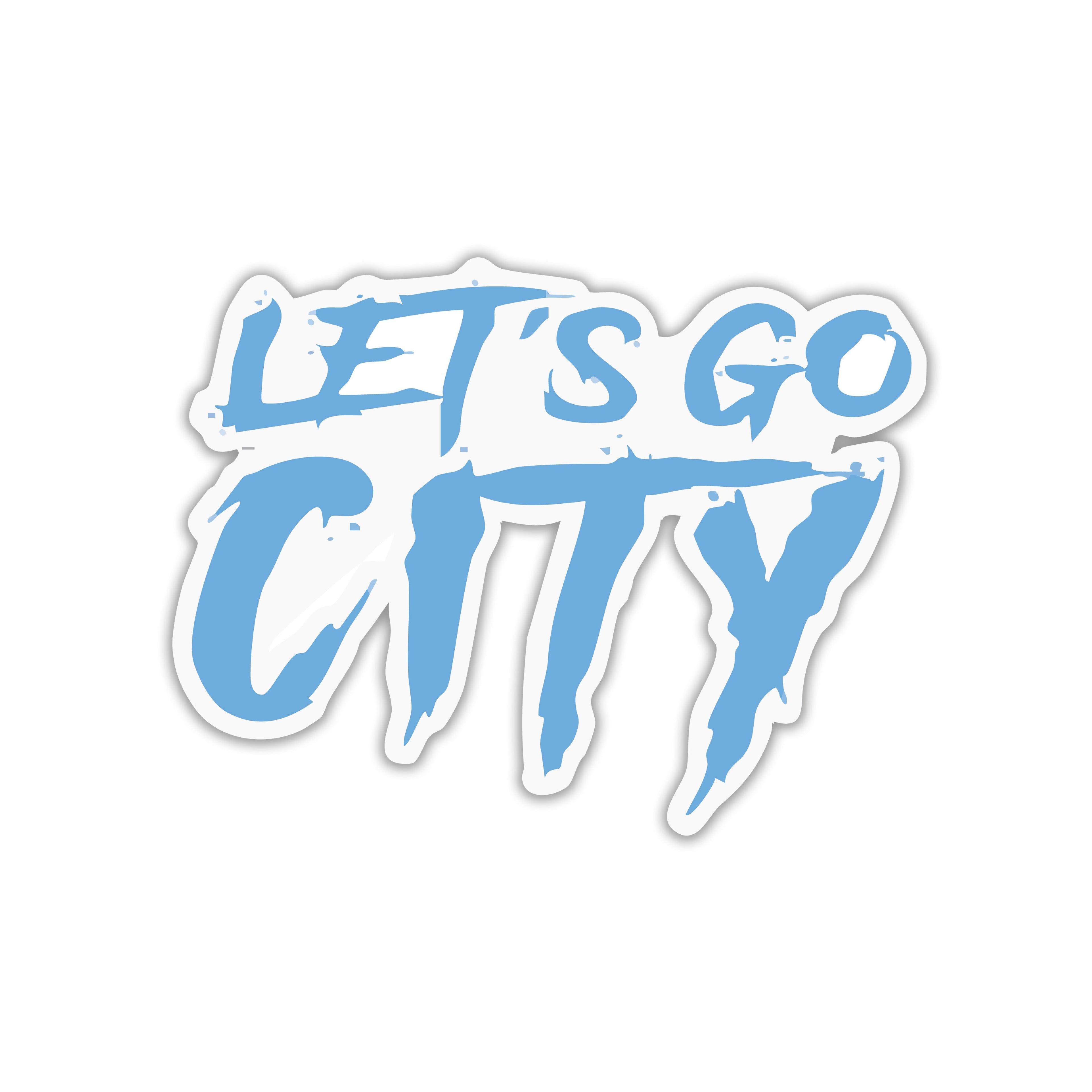 LET'S GO CITY STICKER