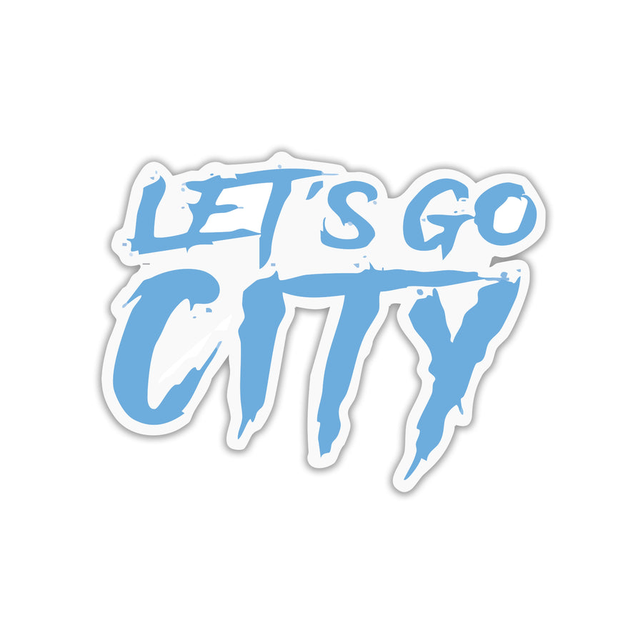 LET'S GO CITY STICKER