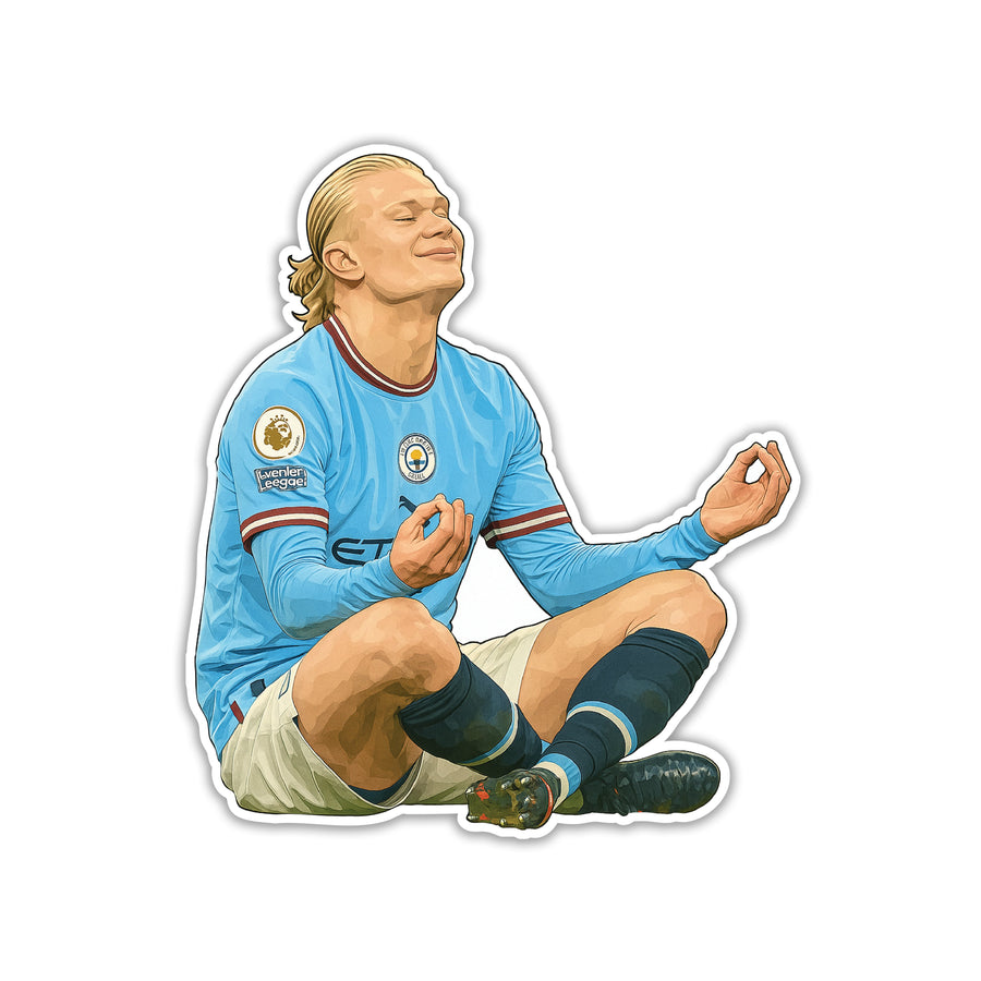 CHAMPIONS LEAGUE MENACE – ERLING HAALAND STICKER