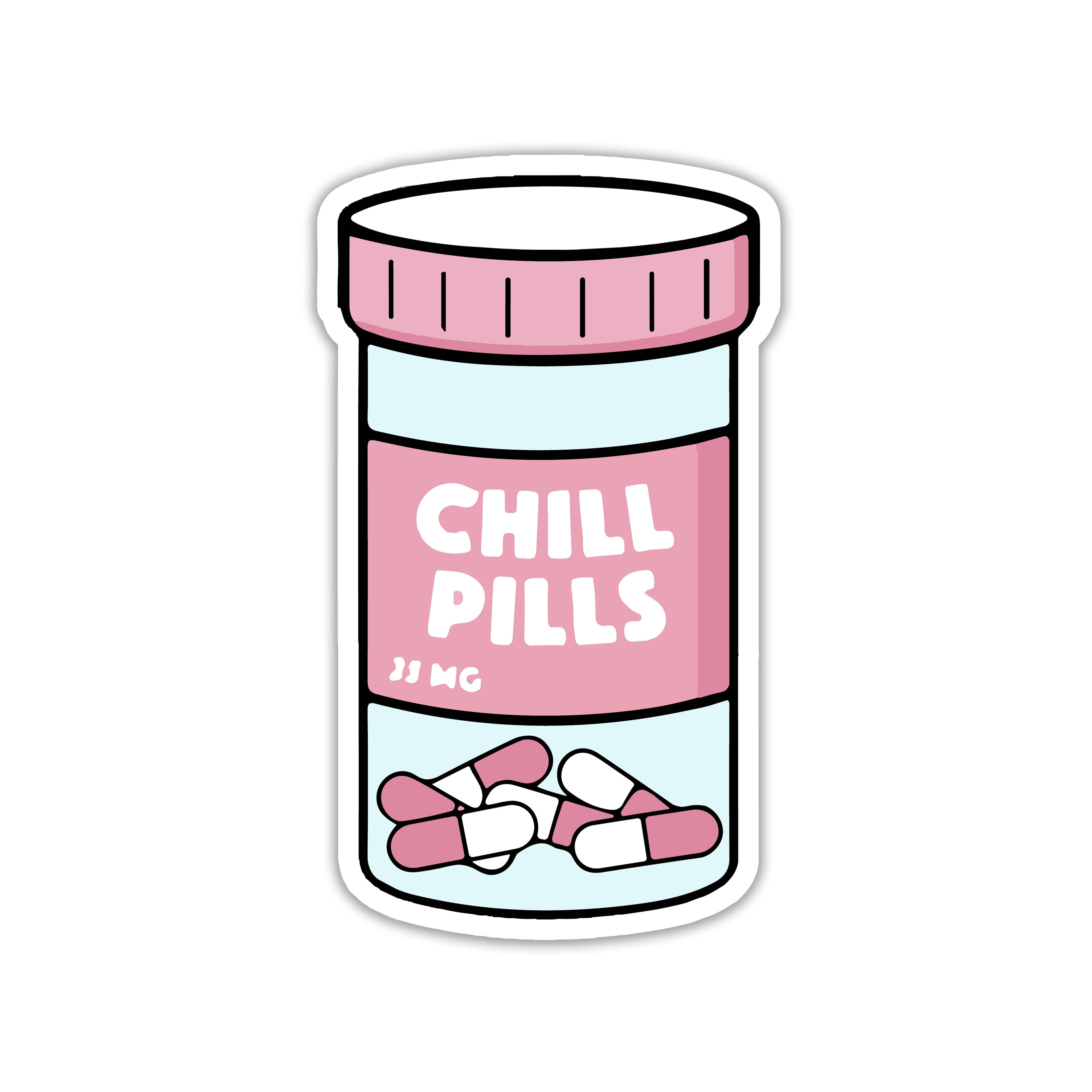 CHILL KAR, GOLI KHA! STICKER