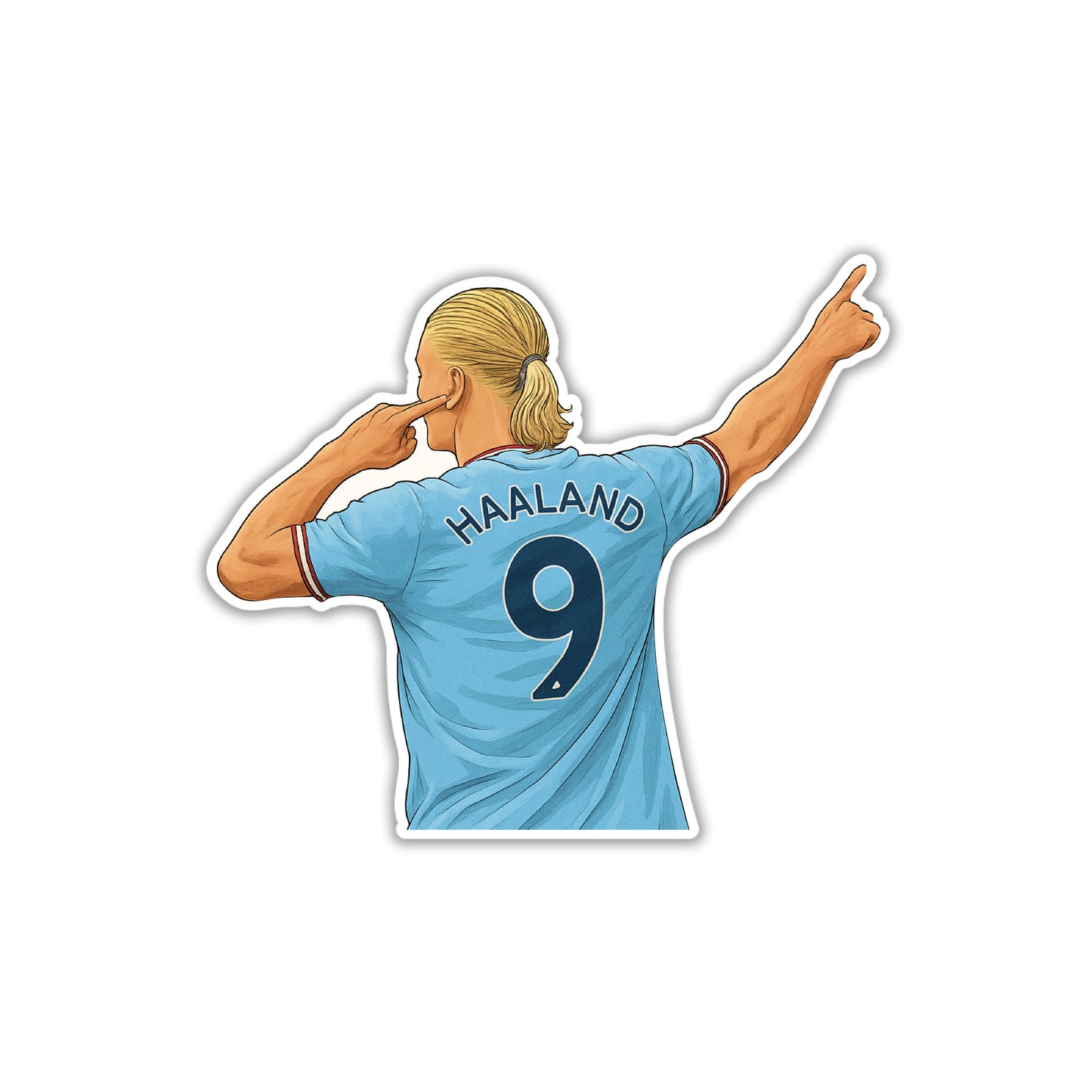 CITY’S GOAL STORM – ERLING HAALAND STICKER