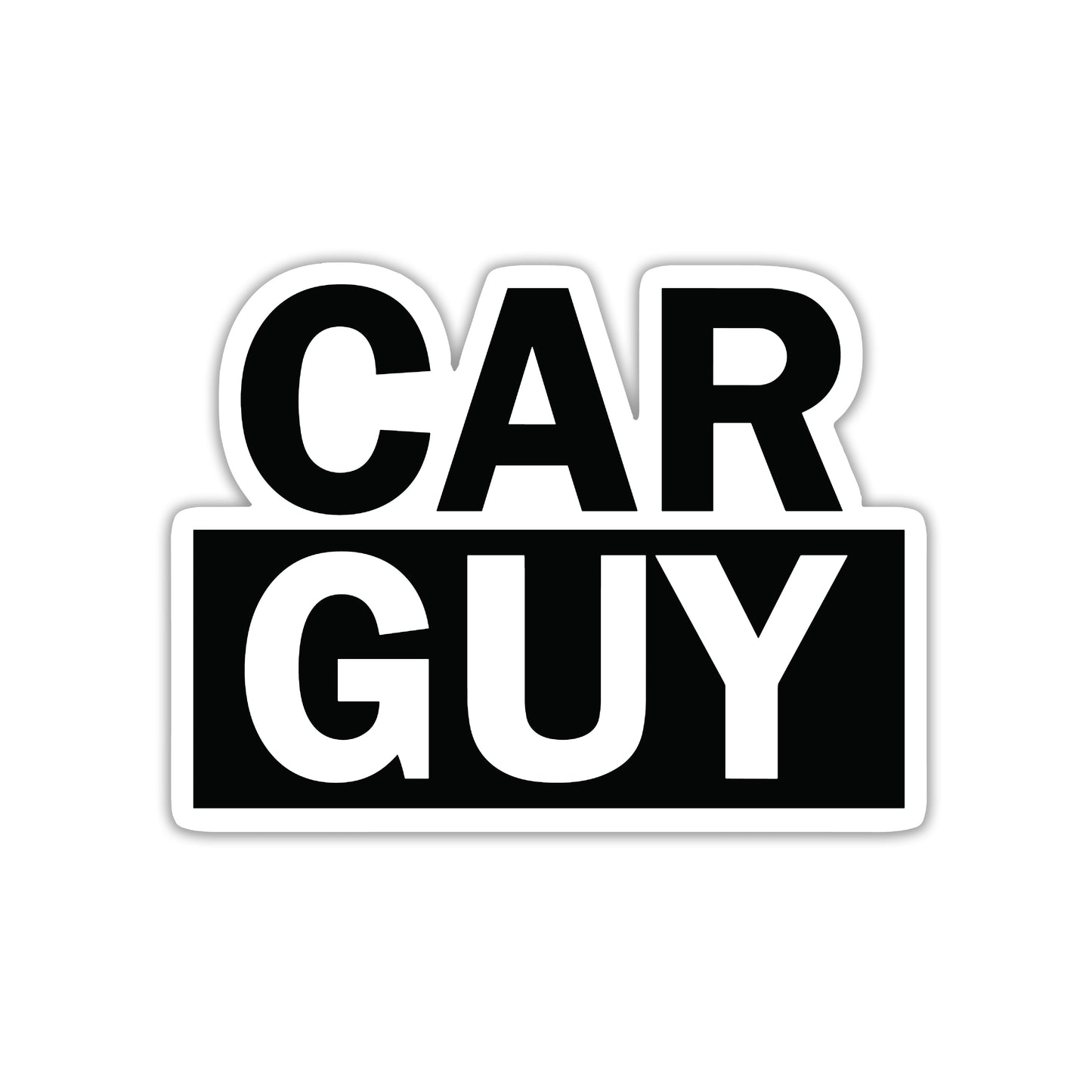 CAR GUY - ENGINE MEIN ATTITUDE STICKER