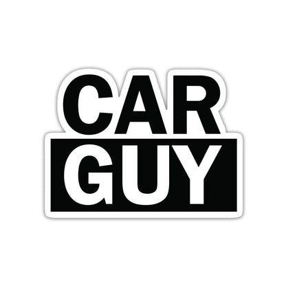 CAR GUY - ENGINE MEIN ATTITUDE STICKER