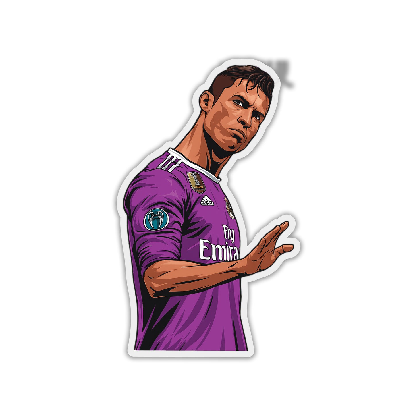 CRISTIANO RONALDO - CALM DOWN CELEBRATION STICKER