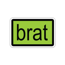 BRAT - NOT SORRY STICKER