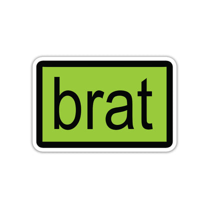 BRAT - NOT SORRY STICKER