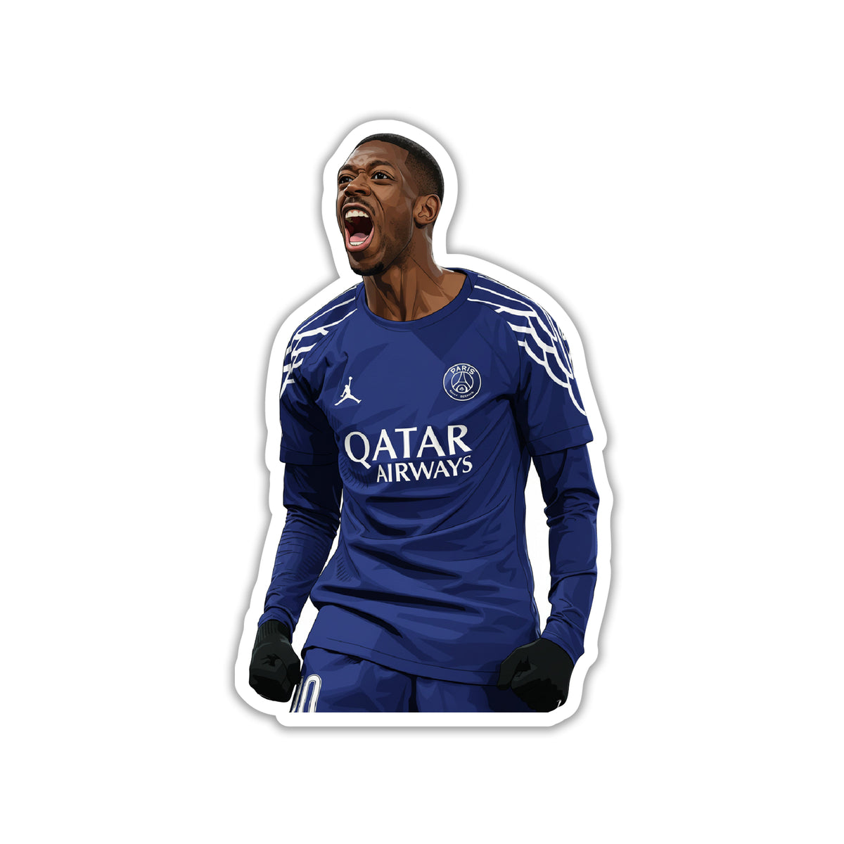 DEMBELE - PARIS SHOCKWAVE STICKER
