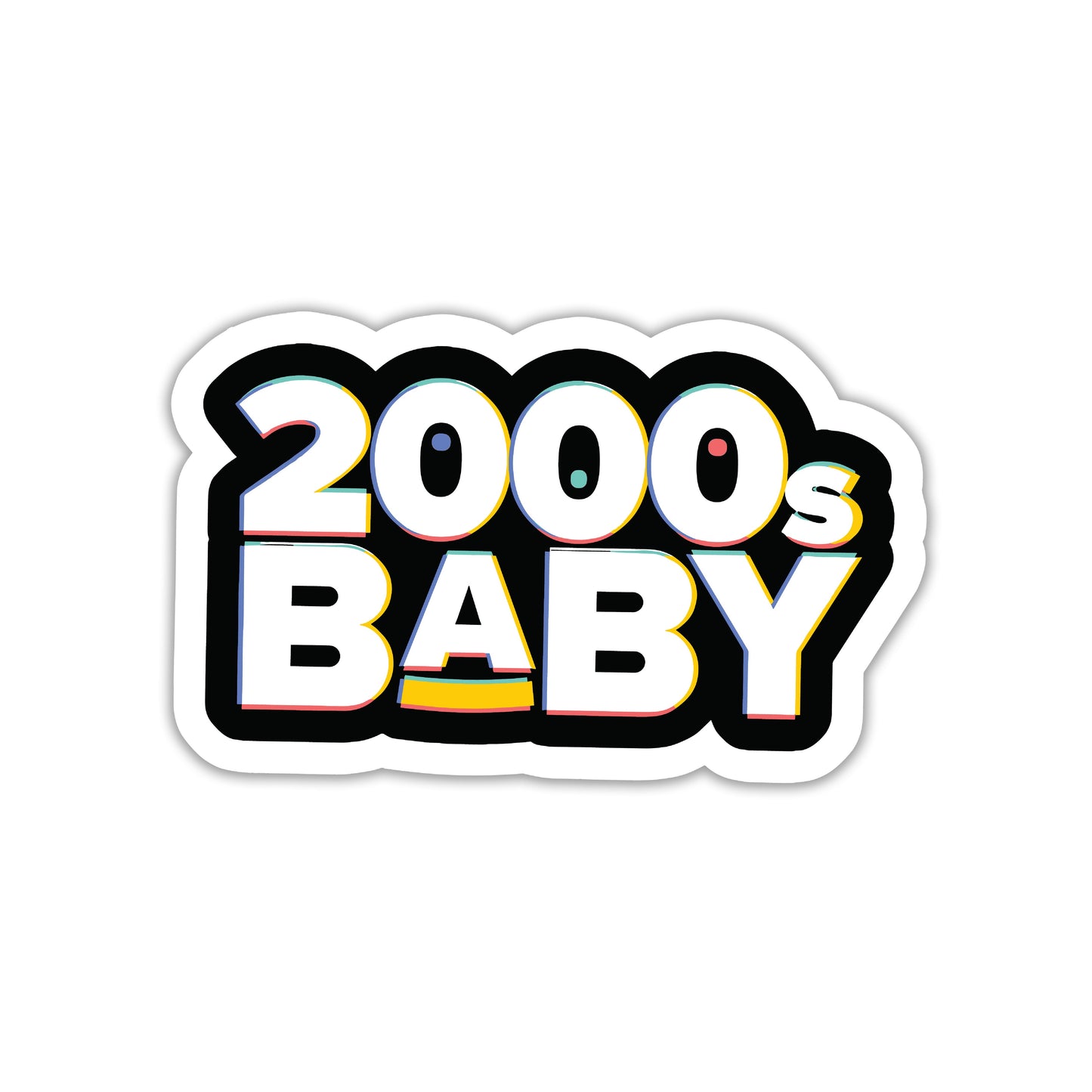 BORN IN THE WRONG ERA STICKER