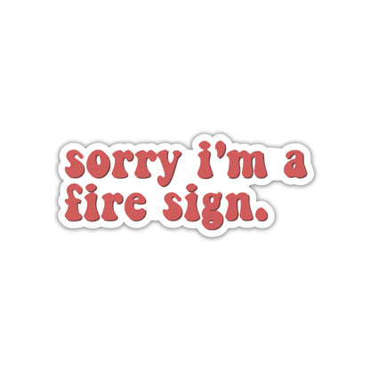 BLAME MY ASTROLOGICAL DRAMA STICKER
