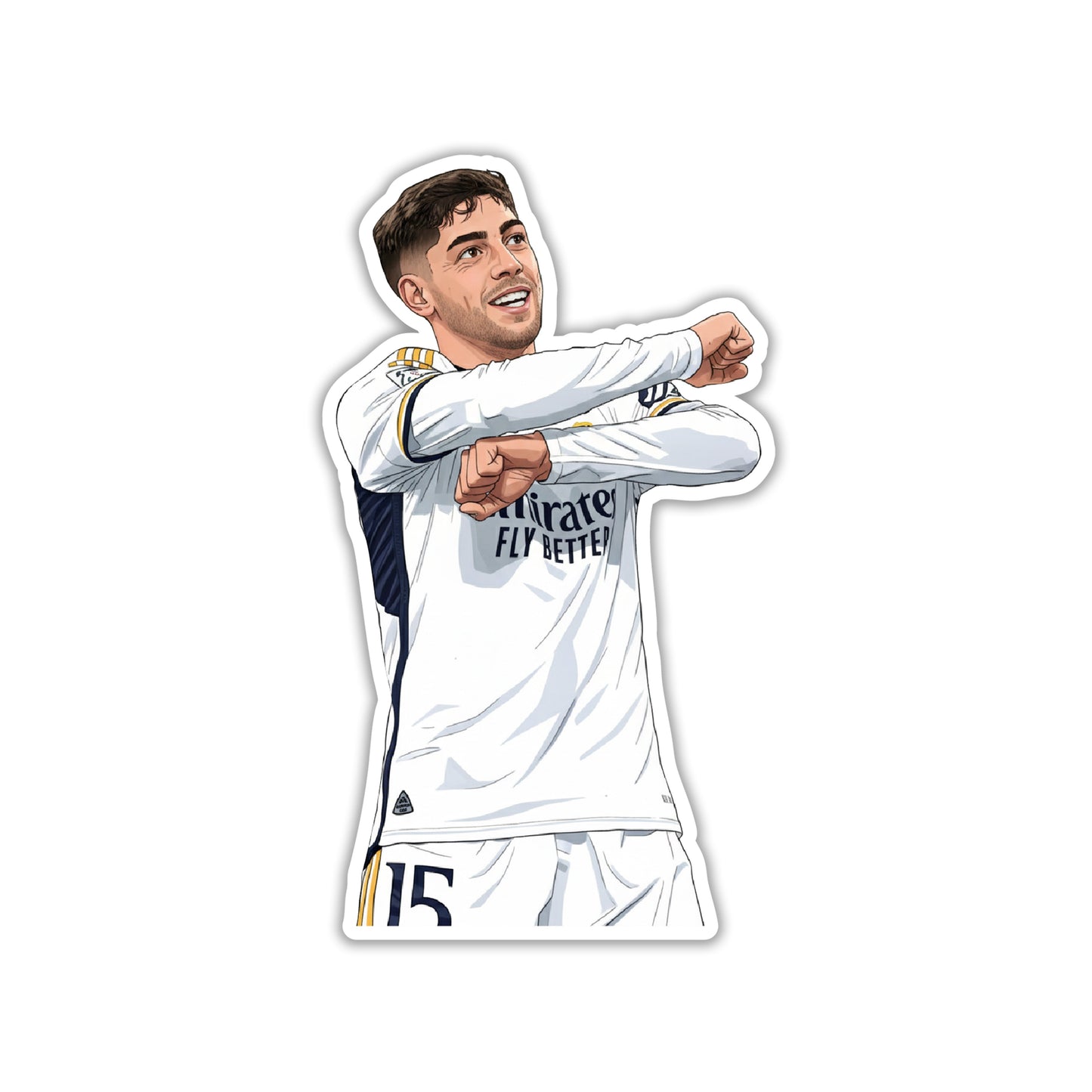 FEDERICO VALVERDE - FALCON CELEBRATION STICKER
