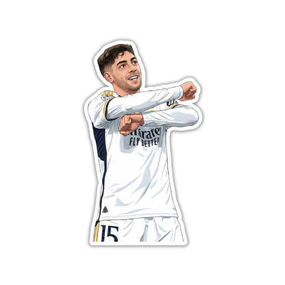 FEDERICO VALVERDE - FALCON CELEBRATION STICKER