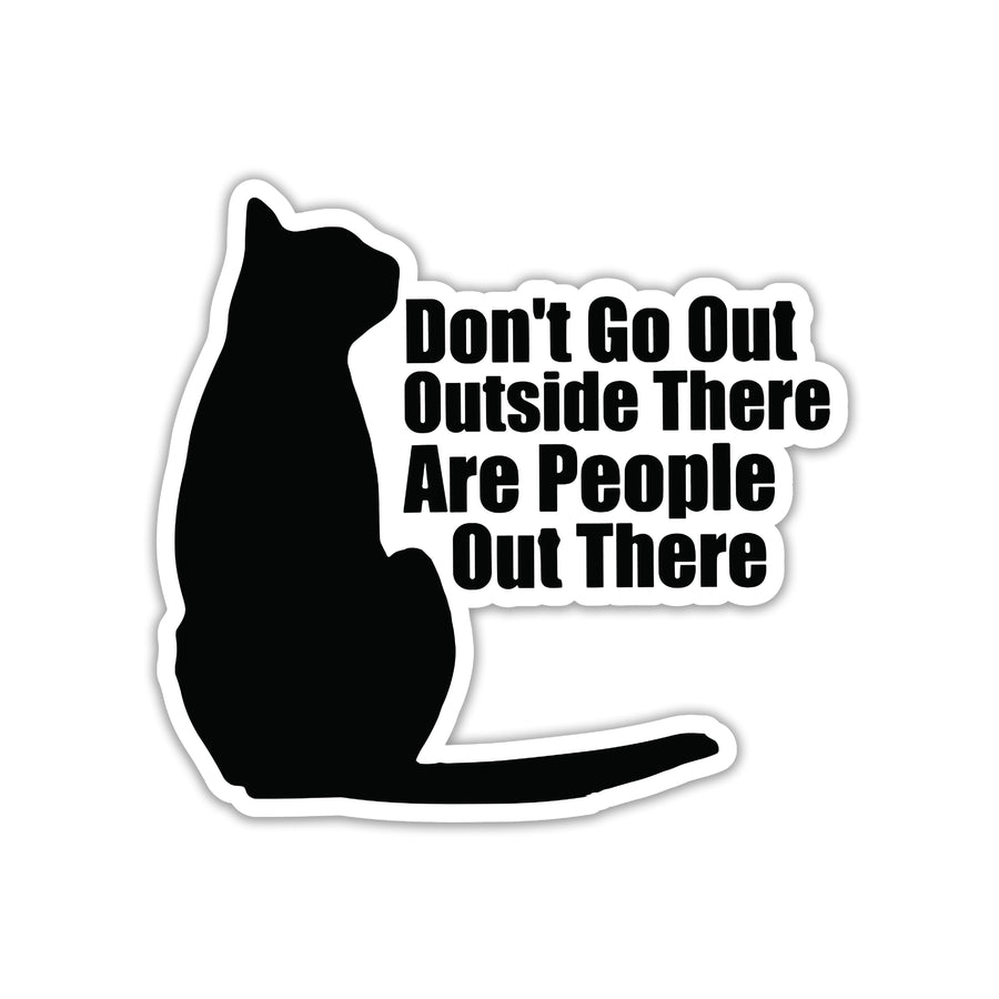 BAHAR MAT JA, LOG WAHAN HAI! STICKER
