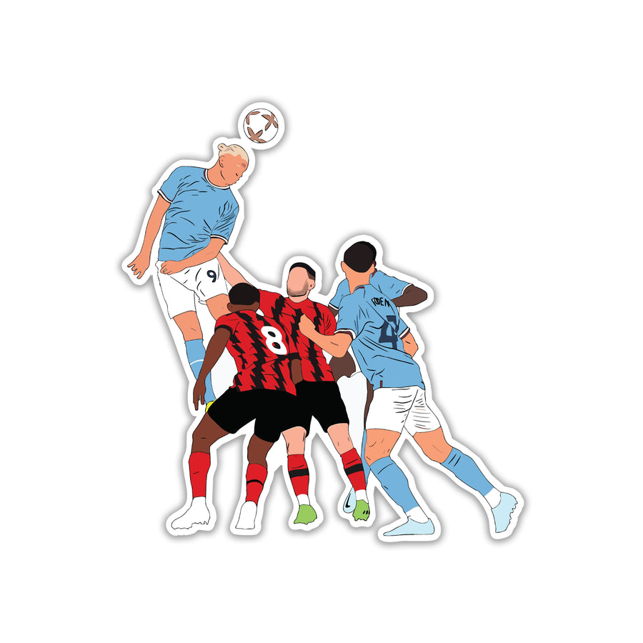 HALAAND AIRLINES - ERLING HALAAND STICKER