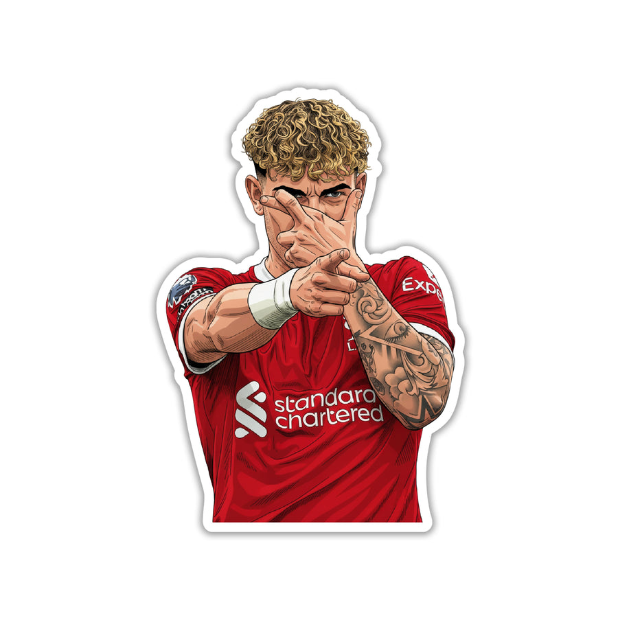 HUGO EKITIKE - ANFIELD SHARPSHOOTER STICKER