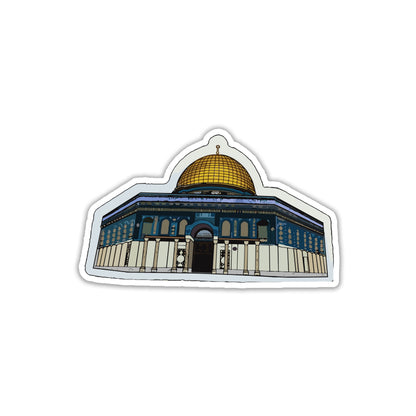 JERUSALEM MOSQUE - PALESTINE STICKER